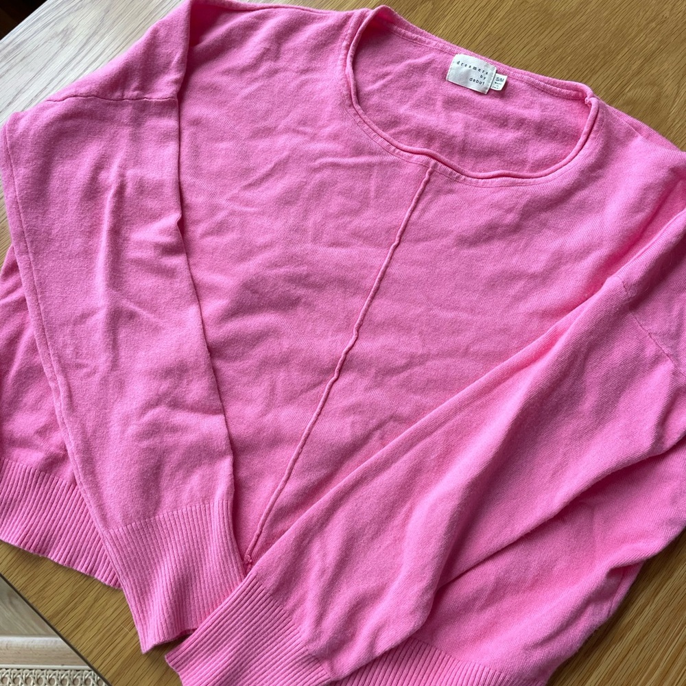 Dreamers by Debut pink sweater